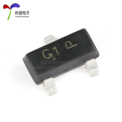 原装正品 MMBT5551LT1G G1 SOT-23 NPN晶体管 贴片三极管 10只 - 图0
