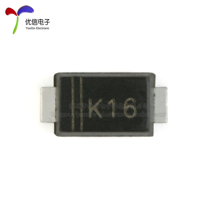 原装正品 DSK16 K16 SOD-123F 60V1A贴片肖特基二极管整流器 10只-图1