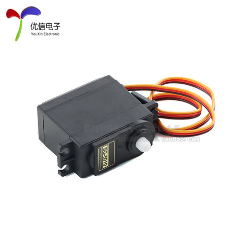 S3003/SG5010数字舵机3KG6KG大扭矩机器人车航模船模机械臂180度 - 图2