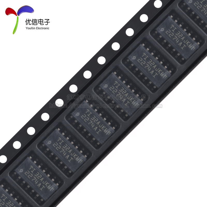 原装正品 贴片 TLC2274AIDR SOIC-14 轨至轨四通道运算放大器芯片 - 图3
