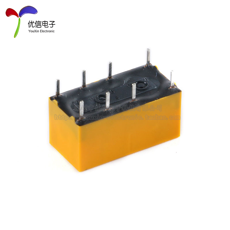 原装正品继电器 DS2E-S-DC12V DC24V两开两闭 2A 8脚-图2