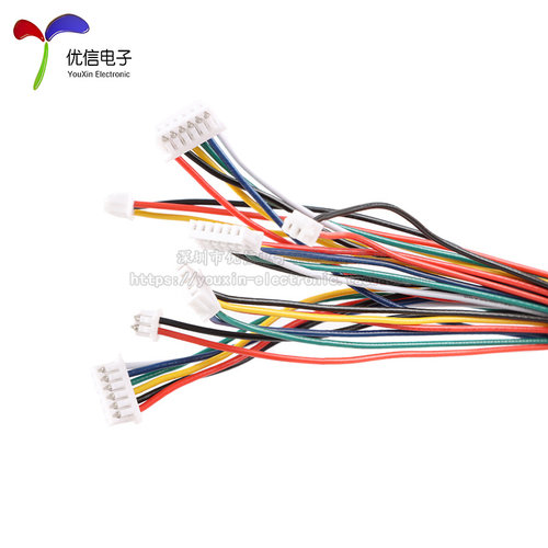 1.25转2.54杜邦1P端子线 1.25mm 2/3/4/5/6P转杜邦头连接线长20CM - 图3