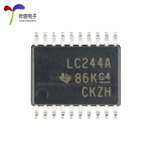 原装正品 SN74LVC244APWR TSSOP-20 三态输出八路缓冲器/驱动器 - 图0