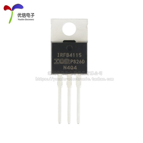 原装正品 IRFB4115PBF TO-220 N沟道150V104A 直插MOSFET场效应管 - 图0