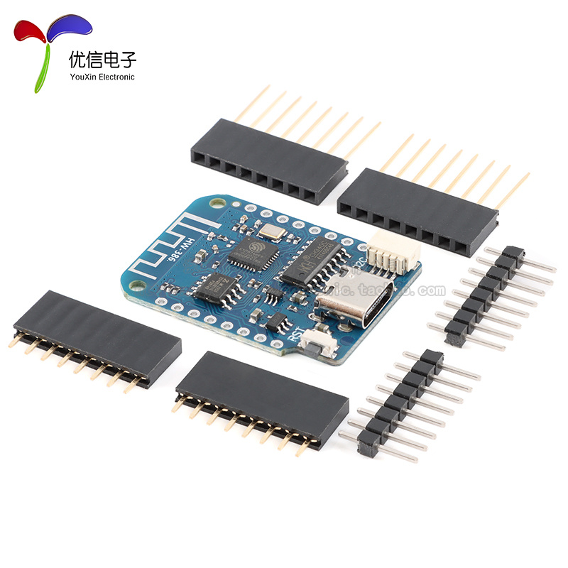 原装正品 ESP8266 WiFi开发板模块 LOLIN D1 Mini Type-C USB接口 - 图1