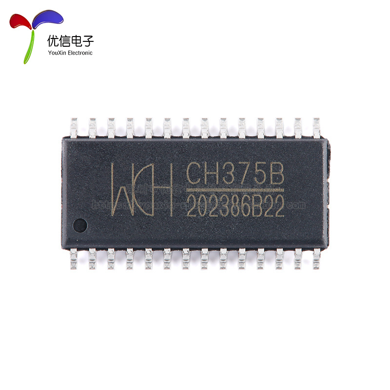 【优信电子】原装正品 CH375B SOIC-28 USB总线接口芯片 - 图1