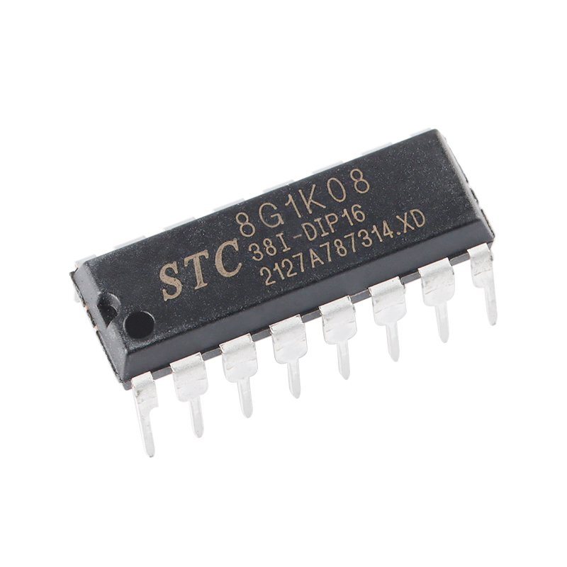 全新原装STC8G1K08-38I-DIP16直插单片机微控制器MCU-图0