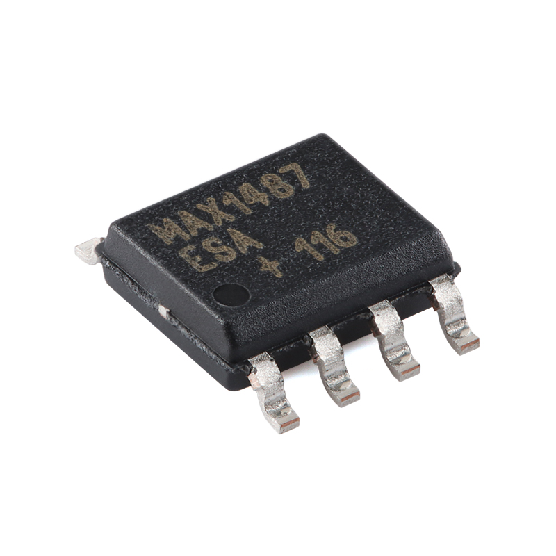 原装MAX1487ESA+T SOIC-8限摆率低功耗RS-485/RS-422收发器芯片-图0