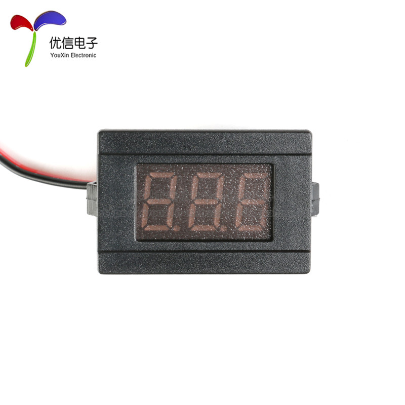 原装正品0.36英寸直流电压表头4.5-30V/4.5-120V 两线LED数字显示 - 图2