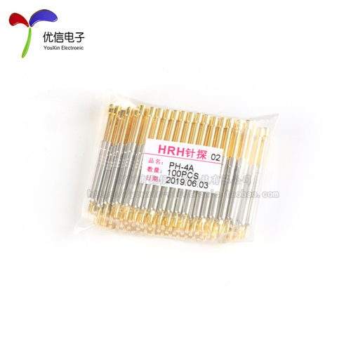 PH-2A 2H 3H 4B 5D 5J 5H 6G 华荣探针 弹簧顶针 一体探针 测试针 - 图3