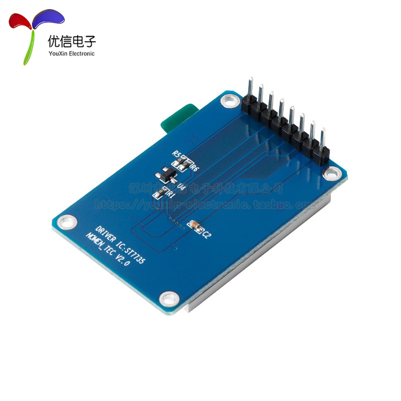 1.44寸彩色TFT显示屏高清IPS LCD液晶屏模块128*128 SPI接口 - 图2