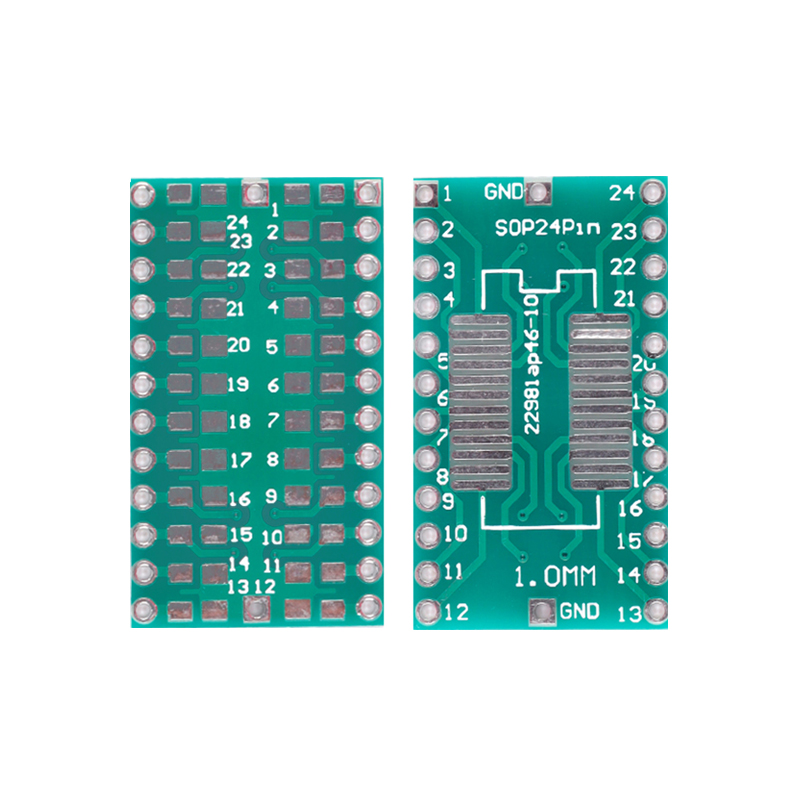 【优信电子】SOP24/SSOP24转接板贴片转直插DIP1.0mm间距IC测试板 - 图0