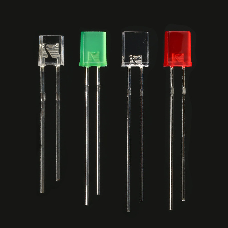 2*3*4/2*5*7mm直插方形LED灯珠/发光二极管 白/红/蓝/翠绿/黄色,淘宝优惠券,粉丝福利购,淘宝优惠卷