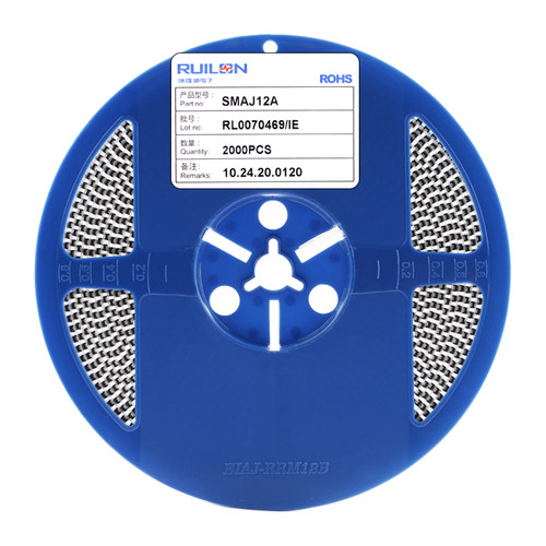 原装正品 SMAJ12A DO-214AC 12V/单向 TVS瞬变抑制二极管（10只） - 图0