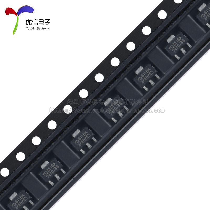 原装正品 ME6118A33PG SOT-89-3 3.3V 1A高速LDO稳压器 - 图3