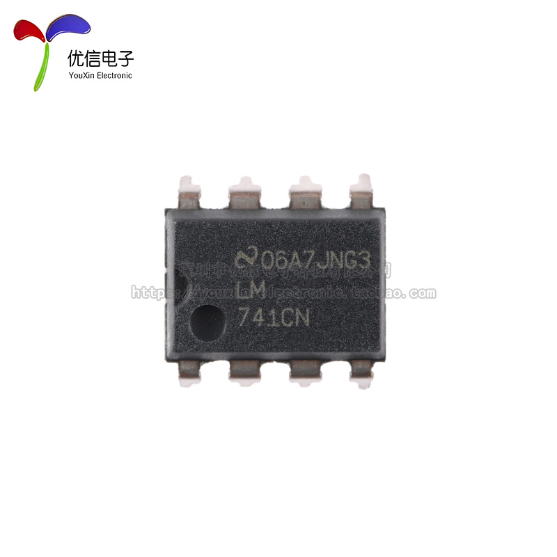 【优信电子】原装正品 LM741CN/NOPB PDIP-8 运算放大器芯片 - 图1