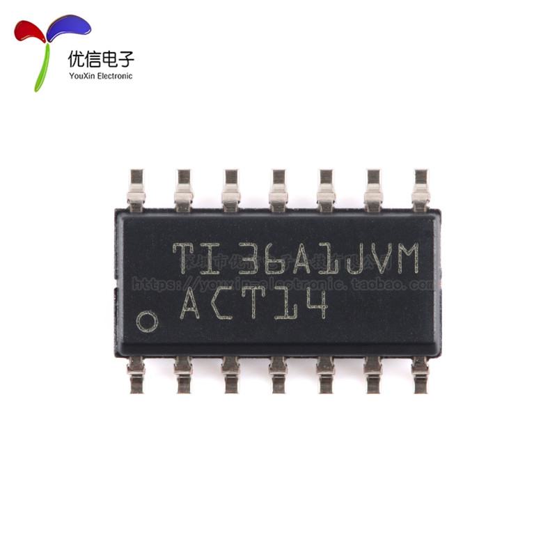 原装正品 SN74ACT14DR SOIC-14 六路施密特触发器反相器 逻辑芯片 - 图1