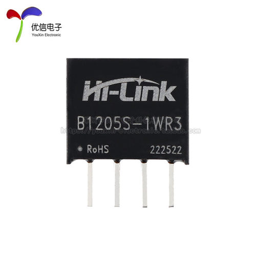 1WDC-DC低功耗隔离非稳压电源模块12V转5VSIP封装HLK-B1205S-1WR3 - 图2