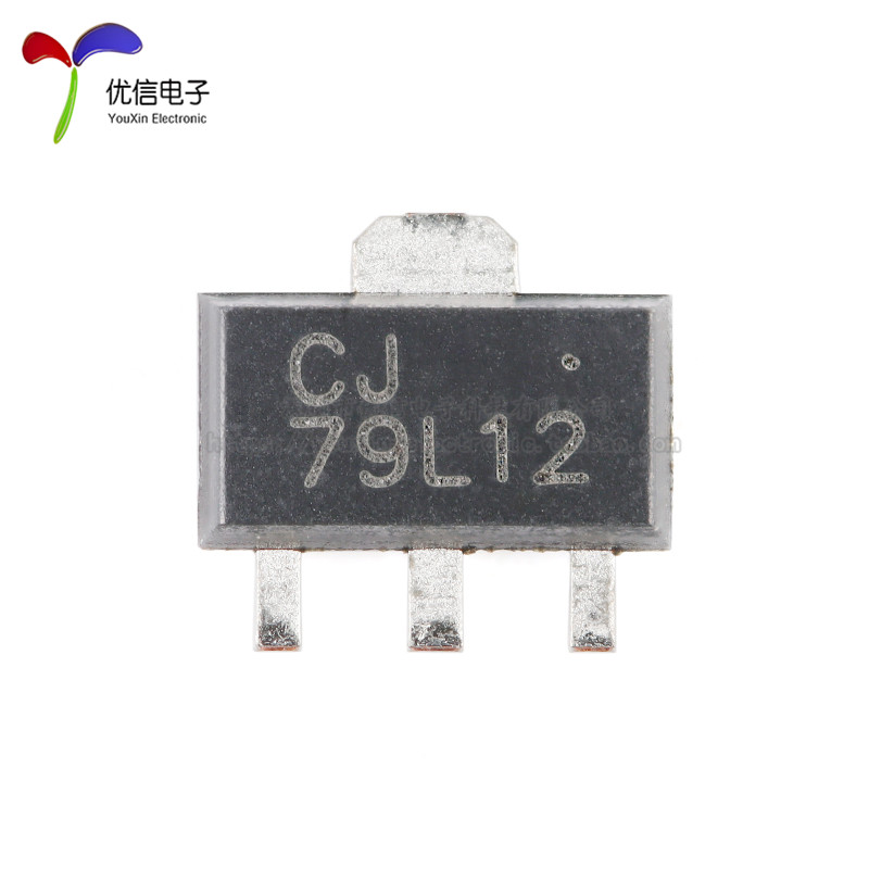 原装正品 CJ79L12 SOT-89 12V 100mA 三端负电压调节器稳压器芯片 - 图2