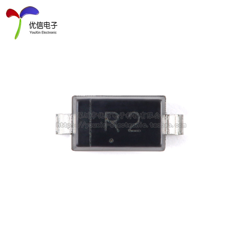 原装正品 MBR0520 R2 SOD-123 20V 500mA 肖特基二极管（10只） - 图2