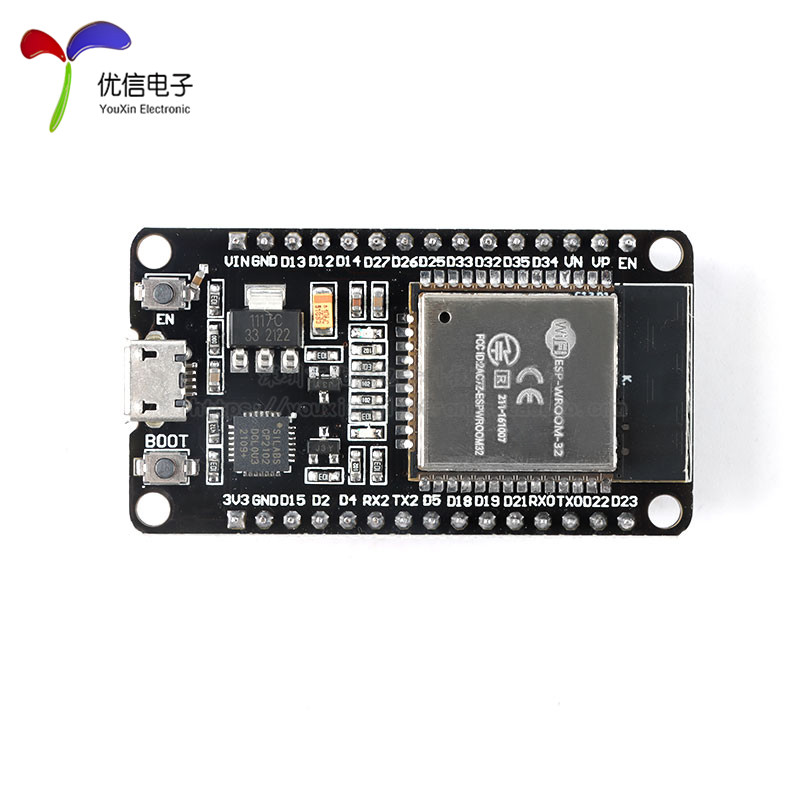 【优信电子】ESP-32开发板WIFI+蓝牙 ESP-WROOM-32 ESP-32S - 图2