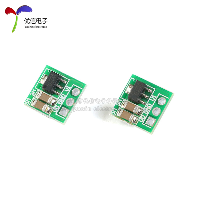 【优信电子】1.5V 1.8V 2.5V 3V转3.3V DC-DC升压转换电源模块 - 图0