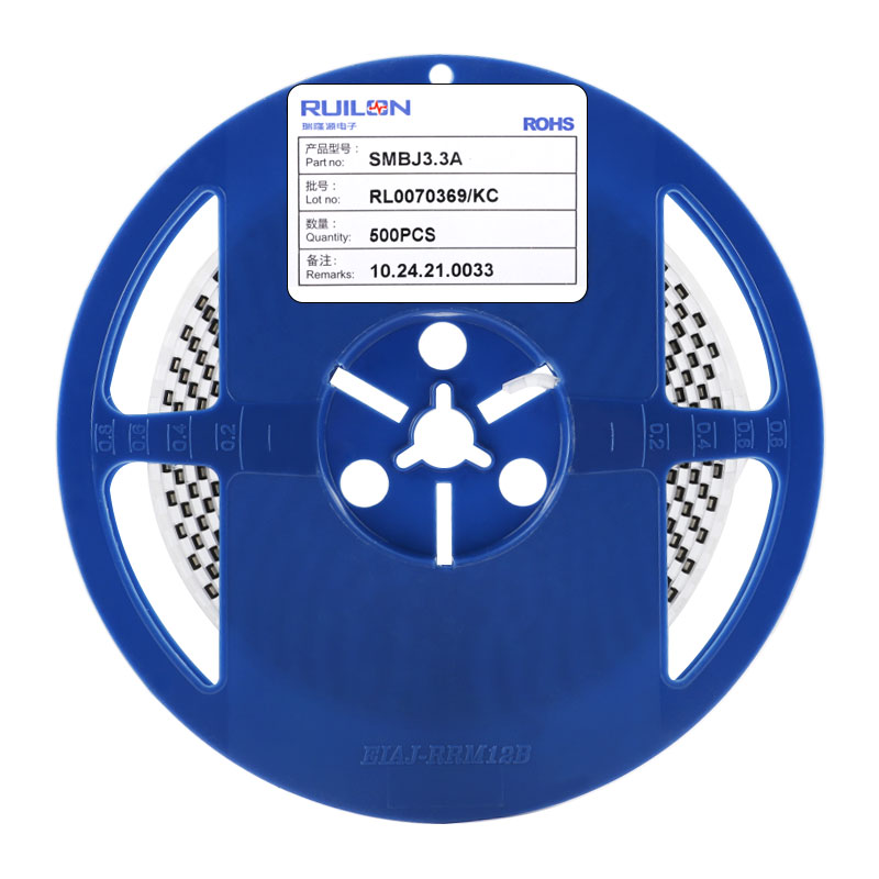 原装正品 SMBJ3.3A DO-214AA 3.3V/单向 TVS瞬变抑制二极管 10只-图0