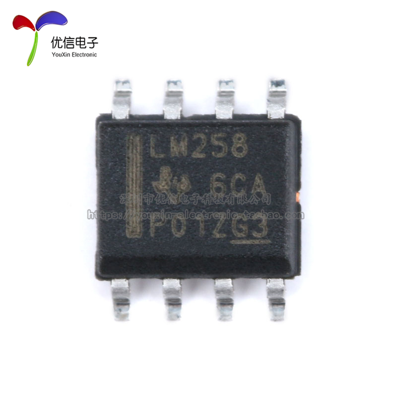 原装正品 贴片 LM258DR SOIC-8 双运算放大器IC芯片 - 图0