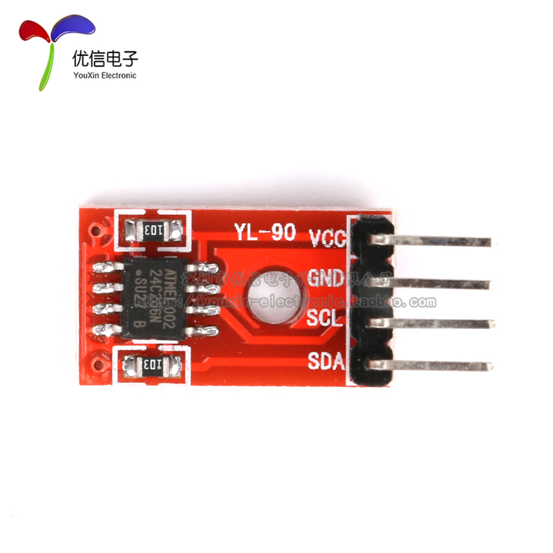 【优信电子】AT24C256 I2C接口 EEPROM 存储模块 智能小车配件 - 图1