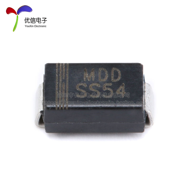 原装正品 SS54 SMA(DO-214AC) 5A/40V 贴片肖特基二极管（10只） - 图1