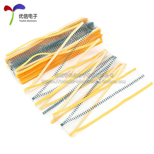 金属膜电阻 1/4W 1% 五色环 1千欧 1K 一种阻值100只1.5元 - 图1
