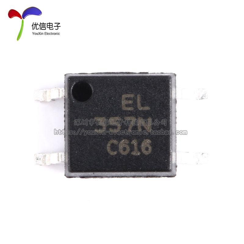 原装正品 贴片 EL357NC(TA)-G SOP-4 晶体管输出光电耦合器芯片 - 图0