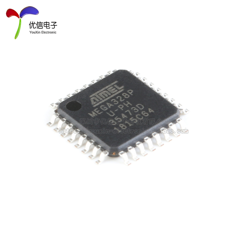 原装正品贴片 ATMEGA328P-AU 8位微控制器 AVR 32K闪存 32TQFP-图0