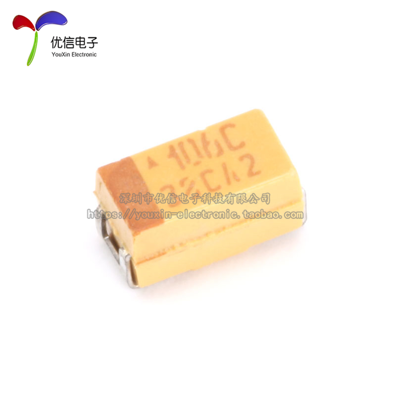 原装正品 贴片钽电容 3216A 16V 10UF ±20% TAJA106M016RNJ 1206 - 图0