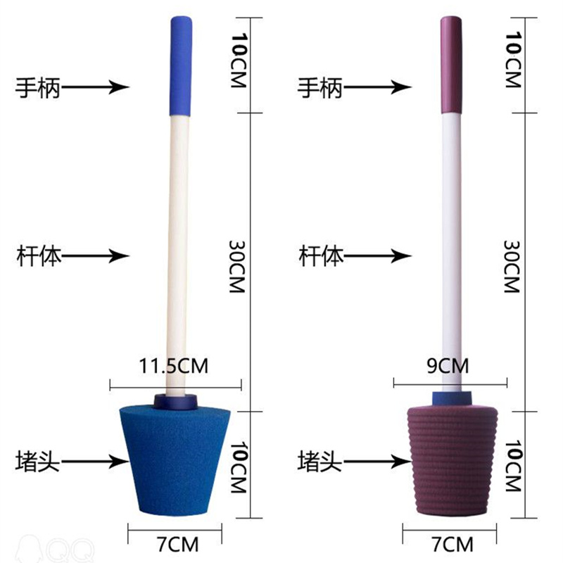 蹲坑堵臭器便池塞子蹲便器堵臭头厕所卫生间防臭器马桶防虫防返流 - 图2