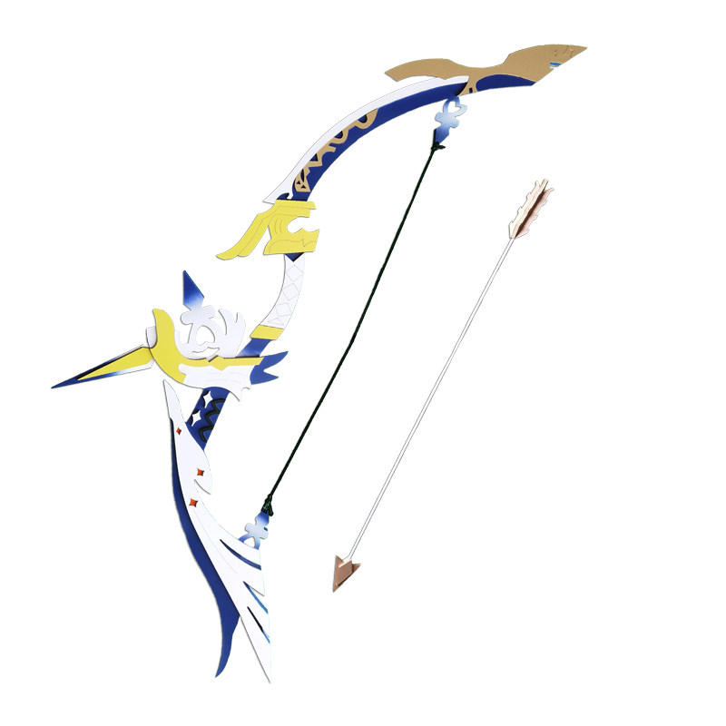 原神cos道具 阿莫斯之弓 安柏 甘雨 5星弓箭 游戏cosplay武器