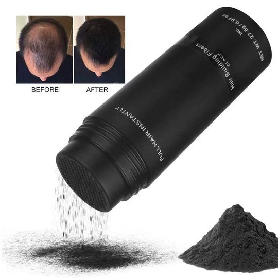 Toppik hair fiber powder dense hair increase hair to cover baldness