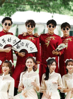 男女ins嘻哈潮复古圆形结婚墨镜