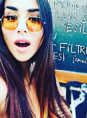 墨镜复古风多边形彩色透明太阳镜