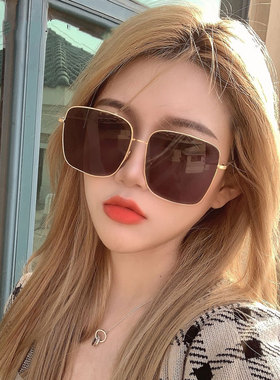 墨镜个性风街拍大框遮脸太阳镜