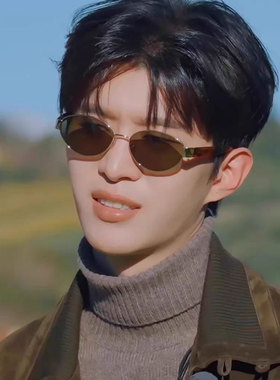 范丞丞同款老钱风防紫外线太阳镜