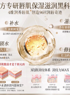 韩方五谷凡士林润唇膏保湿滋润