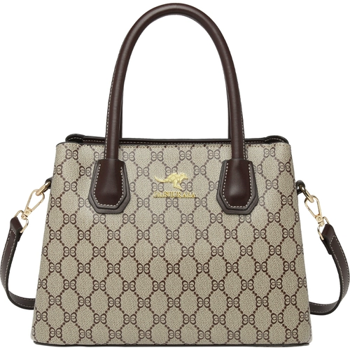 Кенгуру, кожаная модная сумка через плечо, коллекция 2023, из натуральной кожи