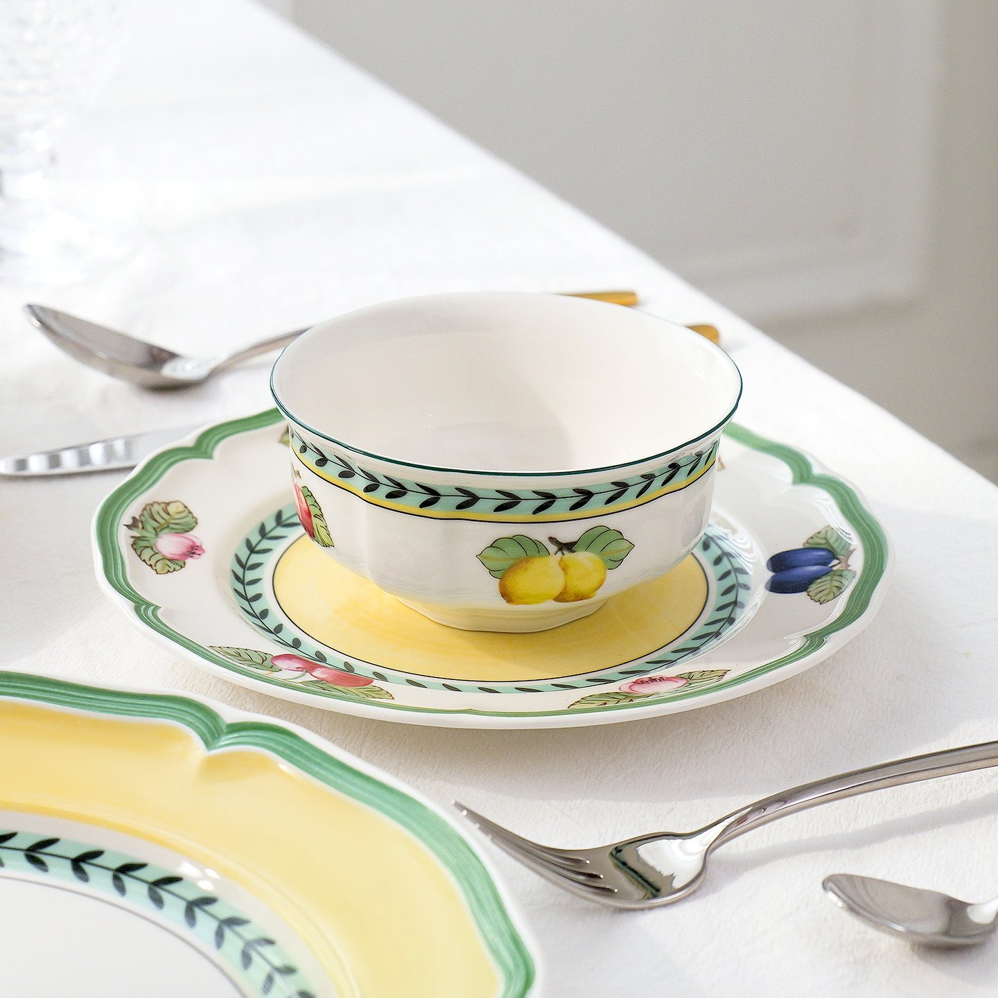 villeroyboch德国唯宝法式花园餐盘