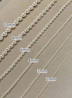 chomelkinsey小米珠珍珠项链女叠戴2026轻奢高级感锁骨链颈链配饰