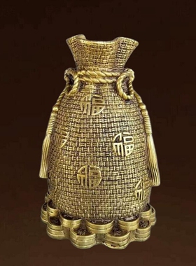 纯铜客厅摆件礼品存钱罐