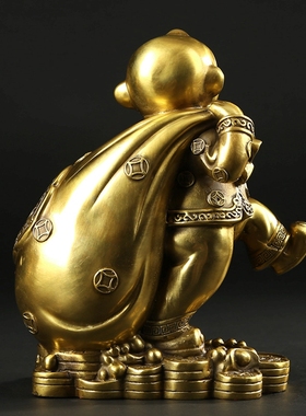 全铜摆件吉祥物礼品生肖猴