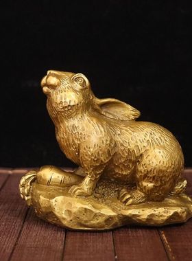 全铜装饰品中式十二生肖摆件