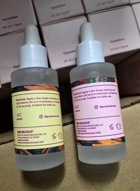 Good精华Molecules Hyaluronic acid Serum 烟酰胺精华液光滑肌肤