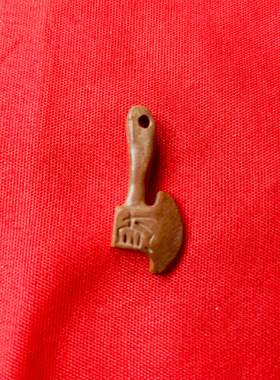 桃木刀正品婴儿童宝宝斧头剑手工红绳编织DIY配件饰品配饰宝宝